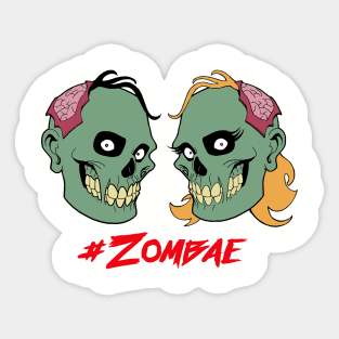 #Zombae Sticker